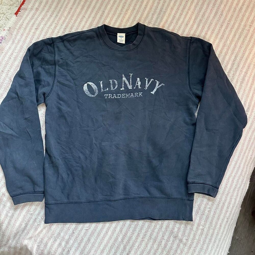 Old-navy Men's Navy and Blue Sweatshirt